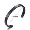 Vintage Stainless Steel Bangle for Men Women Mobius Twisted Cuff Bracelet Unisex Casual Pulseira Gents Jewelry - Image 19