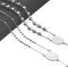 Stainless Steel Vintage Cross Bohemia Religious Rosary Pendant Necklace For Women Men Charm Jewelry Gifts - Image 8
