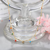Simple Candy Color Tassel Necklace for Women Aesthetic All-match Pendant Jewelry Choker Neck Accessories Gift Chain - Image 4