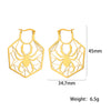 Stainless Steel Pentagram Hoop Earrings for Women Gothic Witchy Star Dangle Earrings Amulet Jewelry - Image 11