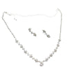 Rhinestone Necklace and Drop Earring Set in Multiple Color Styles - Image 26