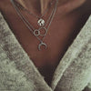 26 Styles Bohemian Multi layered Necklaces For Women Moon Cross Tree Star Pendant chains Statement Choker Boho Jewelry - Image 2