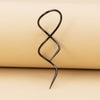 1PC Steel Twist Hanging Loop Earring Taper Ear Weight Hanger Helix Hoop Tragus Stretcher Expander Piercing Body Jewelry - Image 10