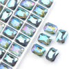 10Pcs Rectangular Beads 13x18mm Long Square Glass Bead Stone Faceted Crystal Jewelry Necklace Pendant Accessories - Image 16