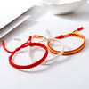 Braided Red String Bracelets Bangles Tibetan Buddhist Adjustable Knot Handmade Bracelet Wrist Jewelry Gifts For Love Good Luck - Image 3
