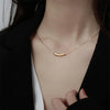 316L Stainless Steel Jewelry Casual Minimalism Curve Charms Snake Bone Chain Choker Necklaces Pendants For Women - Image 4