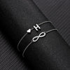 Summer A-Z Letter Initial Anklets For Women Silver Color Heart Anklet Bracelet Leg Chain Beach Party Foot Jewelry - Image 16