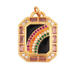 Enamel Sun Moon Rainbow Compass Charm Pendant, Gold Plated Jewelry Accessories for Bracelets Necklaces Making - Image 20