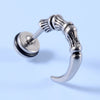 1Pair Punk Gothic Earrings Steel Retro Ear Studs Tragus Helix Cartilage Lobe Women Man Body Piercing Jewelry - Image 30