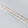 Silver Simple Silver Piece Link Chain Anklet for Women Punk Hip Hop Korean Party Jewelry - Image 3