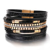 Crystal Snake Skin Leather Bracelets for Women Bohemian Multilayer Charm Bracelet Bangles Female Party Jewelry - Image 9