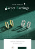 Modian Silver Turquoise Tiny Earring Real 925 Sterling Silver Round Clear CZ Hoop Earrings For Women Girl Party Fine Jewelry