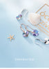 Modian Authentic 925 Sterling Silver Charm Ear Heart Shape Rainbow Crystal Dangle Earrings for Women Lady Jewelry Gift