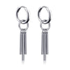 Punk Stainless Steel Chain Hoop Earrings For Women Men Goth Pop Hip Hop Pendants Ear Jewelry Accessories Earring - Image 26
