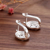 Classic Silver Oval Zircon Spinel Engagement Stud Earrings for Women Fien Jewelry - Image 6