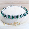 Women Silver Bridal Jewelry Sets Zircon Costume Jewellery Wedding Party Rings Bracelets Pendant Earrings Necklace - Image 3