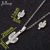 Charms Winter Snowflake Necklace Earrings Set for Women Girls Sweater Chain Jewelry Christmas Accessories - Image 13