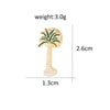 Cartoon Plant Brooches Coconut Tree Monstera Cactus Leaf Enamel Lapel Pins Badge For Jackets Backpack Jewelry Gifts for Friends - Image 7