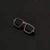 Alloy Enamel Oil Glasses Sunglasses Pins Brooches Men's Suit Dress Shirt Collar Clothing Simple Accessories Decoration - Image 8