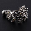 Stainless Steel Cartilage Cuff Earring with 0.8 mm Gauge and 8 mm Shaft - Image 54