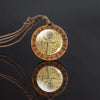 Ancient Egyptian Necklace Ankh Glass Dome Wooden Pendant Rope Chian Necklaces Egypt Cross Anubis Scarab Isis Goddess Jewelry - Image 23