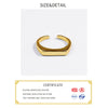 Silver Rings for Women Vintage Wedding Jewelry Large Adjustable Antique Rings - Image 2