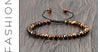 Braided Stone Bead Bracelet with Multiple Bead Sizes - Image 39