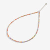 Stone Necklace Spinel/Lapis Lazul/Amazonite/Amethy/Tourmaline/Amethyst Ketting 2MM Silver Jewelry for - Image 3