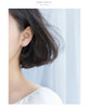 Modian Romantic Snowflake Clear CZ Lady Stud Earrings for Women 925 Sterling Silver Tiny Earrings for Girl Gfits Original Design