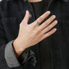 Basic 6mm Men Wedding Tungsten Carbide Ring, Matte Finished Minimalist Finger Bands Jewelry,Comfort Fit US Size - Image 3