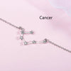 Silver Color 12 Constellation Zodiac Charm Bracelet For Women Birthday Gift Cubic Zircon Bracelet Jewelry S - Image 14
