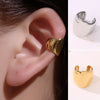 Half-Circle Clip-On Ear Cuff with Gold-Tone or Silver-Tone Finish - Image 6