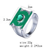 Superhero Green Lantern Ring Silver Plated Charm Jewelry For Men Replica Men Gifts - Image 6