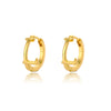 Initial Letter Stud Earrings For Women Stainless Steel Letter A-Z Piercing Earring Korean Jewelry Gift - Image 13