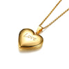 Delicate Floral Oval Heart Locket Pendant Necklaces for Women,Stainless Steel Photo Frame Promise Love Keepsake Gift - Image 15