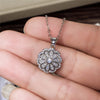 Fresh Style Flower Necklace for Women Cubic Zirconia Romantic Bride Wedding Accessories Fancy Jewelry - Image 1