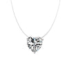 Cubic Zirconia Pendant Necklace Women Invisible Transparent Fishing Line Choker Oval Heart Star Geometric Necklaces - Image 20