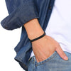 Double Layer Chain Bracelets for Men Stainless Steel Punk Jewelry Antique Christmas Gift Foxtail Male Pulseira Accessory - Image 4