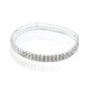 Silver Color Stretchy 1/2/3/4/5 Rows Bracelet Anklet Ankle chain Rhinestones Foot Jewelry Crystal Bracelet - Image 12