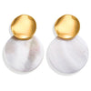 Hollow Round Clip-On Earrings in Multiple Designs - Image 18