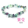 Multicolor Stone Chip Bracelet with Elastic Cord - Image 32
