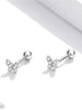 Brilliant Star Butterfly and Snowflake Stud Earrings in Multiple Designs - Image 13