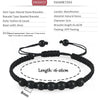 Men Black Bracelet Stone Onyx Lava Beaded Braided Bracelets Bangles Adjustable Rope Chain Handmade Jewelry - Image 6