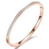 Nibastar Hollow Star Bracelets Bangles For Women Stainless Steel Sweet Romantic Bracelet Rose Gold Color Jewelry Gift - Image 33