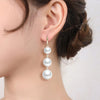 Irregular Imitation Pearl Drop Earrings for Women Elegant Jewelry boucle d oreille - Image 1