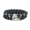 2Pcs/Set Wooden Beaded Buddha Bracelet Stone Bracelets for Men Women Buddhist Meditation Rosary Jewelry Gift - Image 16