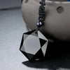 Black Obsidian Pendant Necklace Obsidian Star Pendant Lucky Love Crystal Jewelry With Free Rope - Image 10