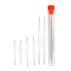 1set Open Big Eye Beading Needles Bead Necklace Bracelet Tools Stainless Steel Self Threading Needle Pins For Jewelry Supplies - Image 1