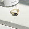 Simple Inlaid Colorful Zircon Resin Ring Women Sweet Cute Birthday Party Commemorative Jewelry Gift - Image 17