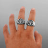 Stainless Steel Tree of Life Signet Ring Classic Men's Viking Amulet Ring Nordic Jewelry Gift - Image 4